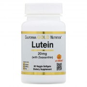 Заказать California Gold Nutrition Lutein 20 мг 60 капс